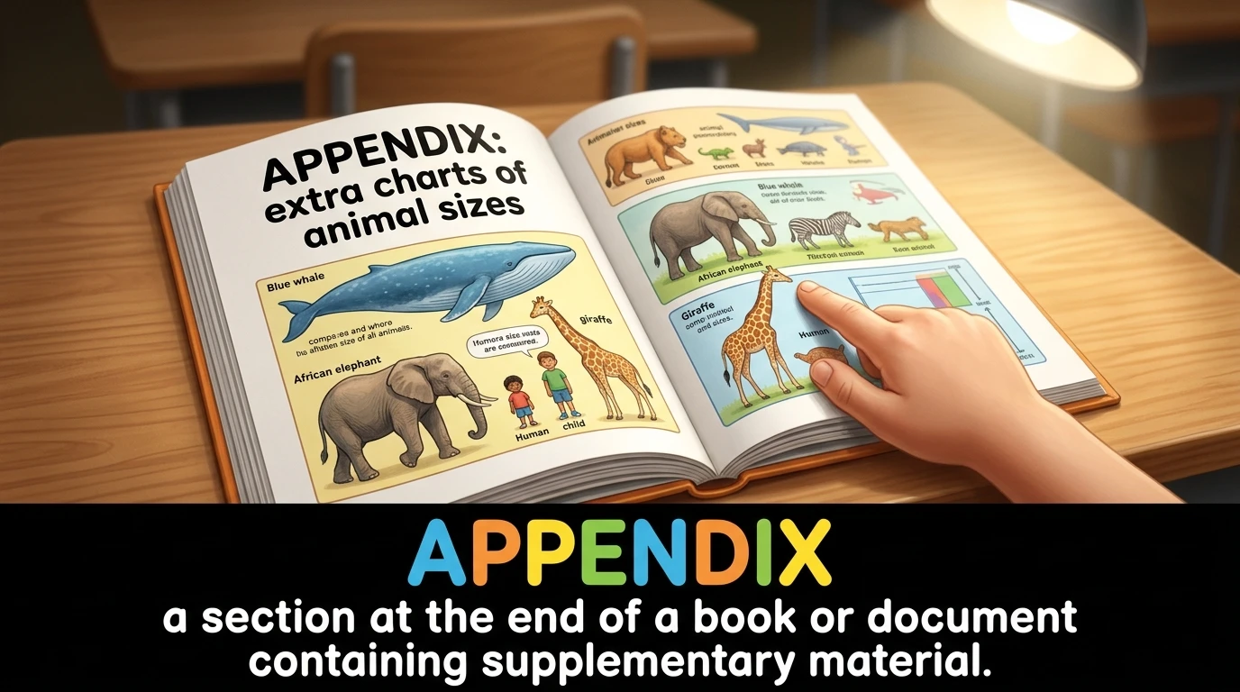 English Illustration for appendix
